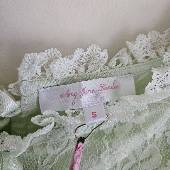 Amy Jane London Chinoise Green Sofia Maxi Dress NWT - Picture 12 of 13